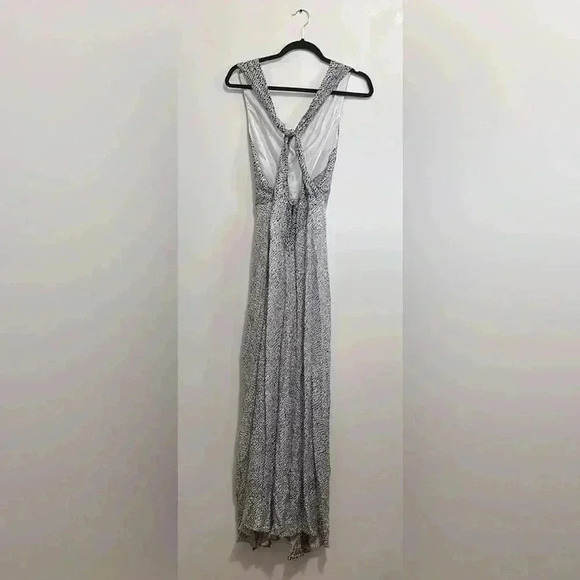 BNWT maje ASYMMETRIC ANIMAL PRINT  OCCASION DRESS size 38 - Picture 4 of 6